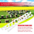 thumbnail image 4 of 10 Pack Ruche Apiculture Outils Plastique Ruche Protection Cadre Extrémités Entretoises Durables Apiculture Fournitures, 4 of 8
