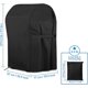 thumbnail image 2 of Funda para barbacoa, funda protectora impermeable para barbacoa de gas, 77 x 67 x 110 cm, negra, 2 of 5