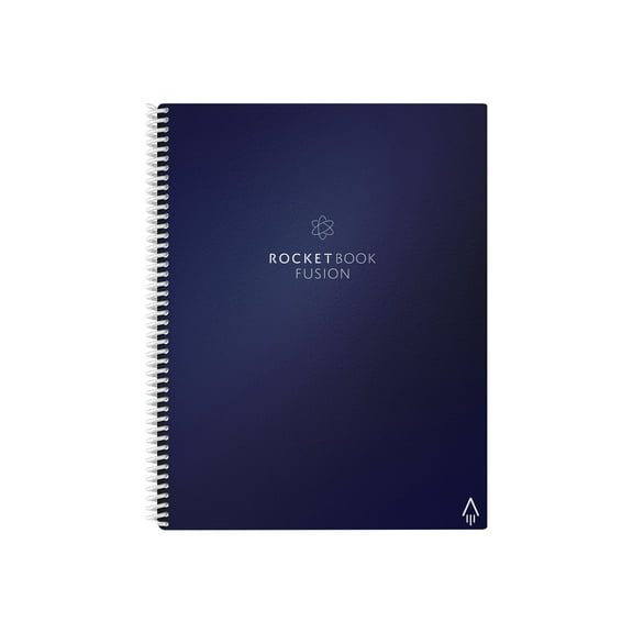 Fusion Smart Notebook, Seven Page Formats, Blue Cover, 11 X 8.5, 21 Sheets | Bundle of 5 Each