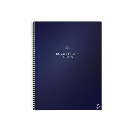 Fusion Smart Notebook, Seven Page Formats, Blue Cover, 11 X 8.5, 21 Sheets | Bundle of 5 Each