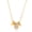 Rings and necklaces4, variant on Women's Ring Pendant Necklace – 18K Gold Plated, Cubic Zirconia, Multi-Ring Design Available, Fashion Jewelry