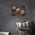 thumbnail image 4 of HFDF Baseball Wall Art Rustic Motivational Baseball Sports Pictures Wall Decor Baseball Poster Inspirational Quotes Canvas Painting Prints Modern Artwork Home Decor for Office Gym 20x16inch Framed, 4 of 6