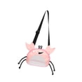 thumbnail image 4 of Bolsa de playa de malla para niños, accesorios de natación organizadores, bolso de recolección de conchas lindo en forma de cangrejo para sostener, 4 of 8