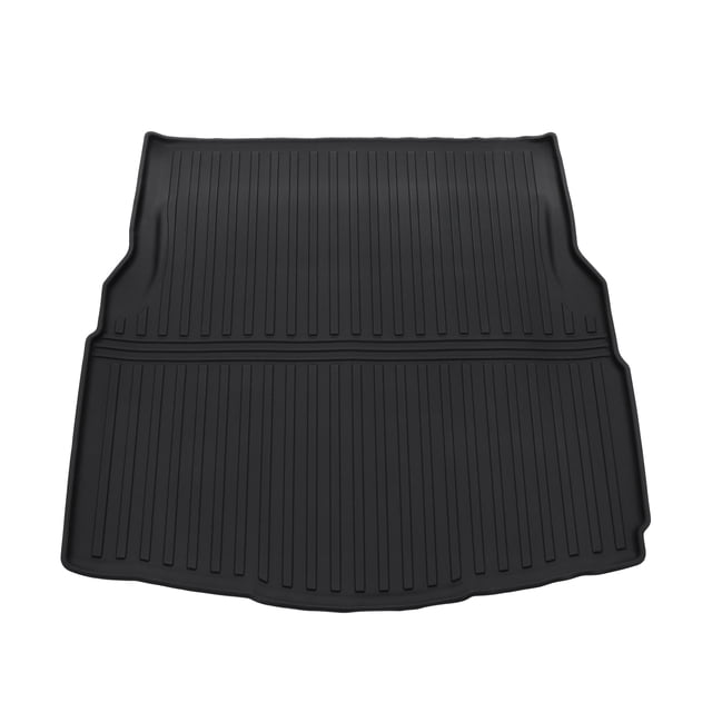 Alfombrilla de Carga del Maletero Unique Bargains para Mercedes-Benz Clase C Sedán 5 Asientos 2015-2021 TPE 1 Pc Cara Plana Patrón de Rayas Verticales