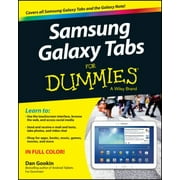 Samsung Galaxy Tabs For Dummies, Used [Paperback]