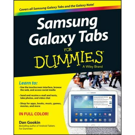 Samsung Galaxy Tabs For Dummies, Used [Paperback]