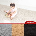 thumbnail image 4 of Fluffy Plush Area Rug Anti-Skid Super Soft Fiber Surface Smooth Shaggy Rectangle Floor Carpet Mat Rug For Living Room Bedroom Home Decor-39x63''/47"x20"/63"x98", 4 of 4
