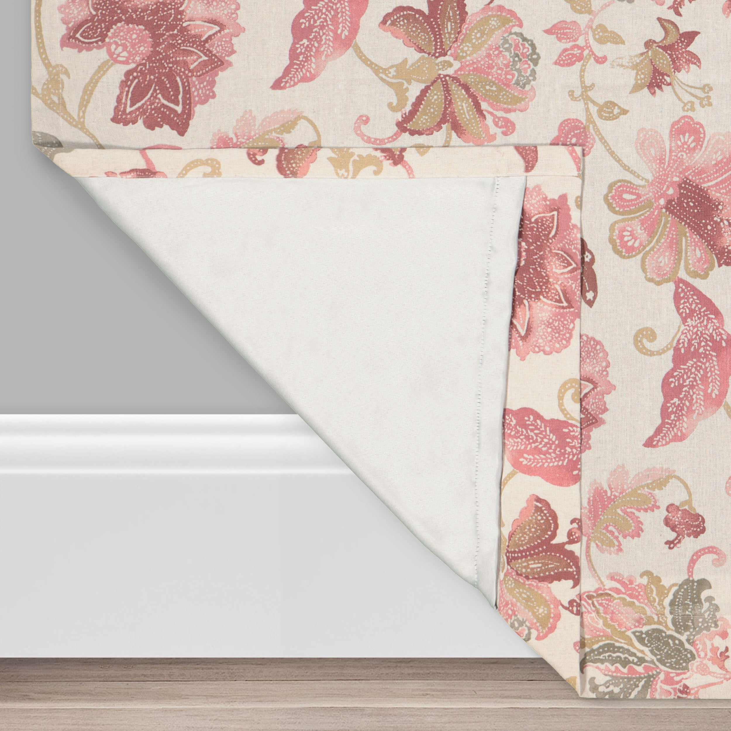 Eclipse Nina Thermalayer Blackout 52 x 95 Curtain Panel in Coral