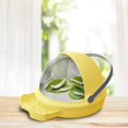 thumbnail image 4 of Milaget Silkworm Breeding Box Transparent Educational Breathable Reptile Feeding Box Yellow, 4 of 9