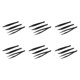 thumbnail image 1 of Black Ceramic Tweezers Set-Antimagnetic,Highly Heat (3 Pack), 1 of 5
