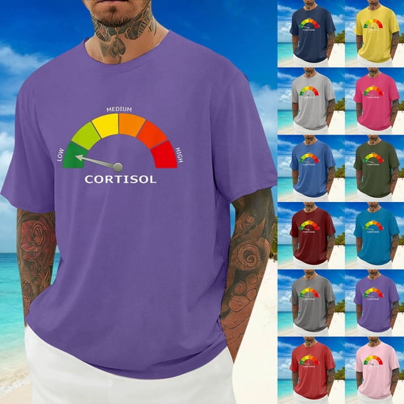 Big and Tall Graphic T Shirts for Men Quality Breathable Crew Neck Streetwear Tees Cool Basic Tees Undershirts for Men