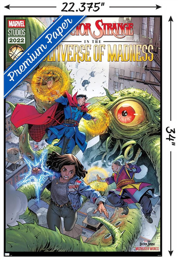 Marvel Doctor Strange in the Multiverse of Madness - Action Wall Poster, 22.375" x 34"