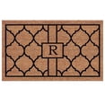 thumbnail image 1 of Home & More 180082436R Pantera 2' X 3' Extra-Thick Monogrammed Doormat (Letter R), 1 of 1