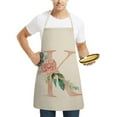 thumbnail image 4 of English Letter Rose Series Linen Kitchen Apron for Cooking Baking and Gardening, 4 of 5