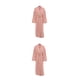 thumbnail image 1 of Sonducket Mujeres Verano Estilo Casual Ropa de Dormir Niñas Simple Manga Larga Transpirable Dormir Hotel Pijama Marrón L Marrón L 2Conjunto, 1 of 6