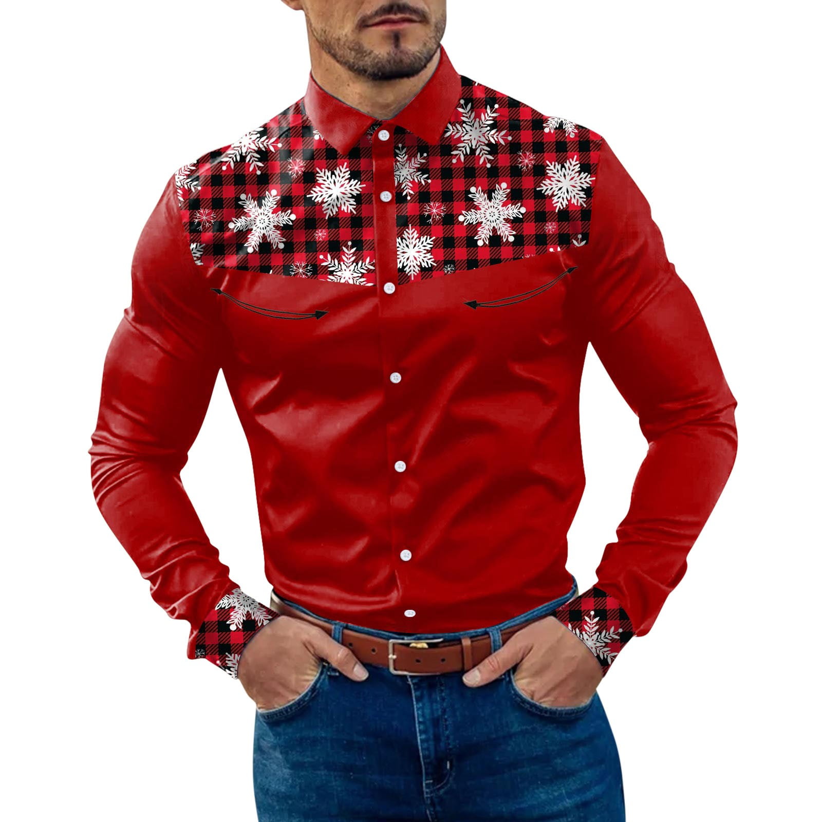 Casual Plaid Snowflakes Candy Weave Contrast O Neck Sweaters Casual Plaid Snowflakes Candy Weave Contrast O Neck Sweaters