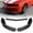 Painted Carbon Fiber, variant on For 2010-2013 Chevrolet Camaro V6 Matt Black Front Bumper Body Kit Spoiler Lip