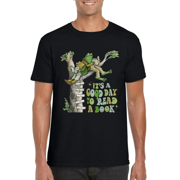 Funny Its A Good Day To Read Frog And Toad Book Lover Unisex T-Shirt