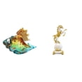 thumbnail image 1 of figura de caracola,Figura de caracola de vidrio soplado a mano,adorno marino,Figura de escritorio,Estantería con estatua de caballo para escritorio,oficina y decoración del hogar.,Figura, 1 of 8
