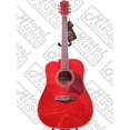 thumbnail image 3 of Oscar Schmidt OG2 Acoustic Guitar, Red, Gigbag Bundle, OG2TR BAGPACK, 3 of 10
