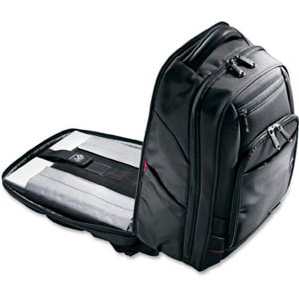 Samsonite Xenon 2 Laptop Backpack, 12.25 x 8.25 x 17.25, Nylon, Black - image 2 of 3