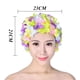 thumbnail image 1 of Gorro De Natación Gorro de baño con flores en 3D, gorro de baño transpirable, gorro cómodo para deportes acuáticos para mujer Hugtrwg  Para Estrenar, 1 of 8
