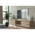 thumbnail image 2 of Kybele LLC Hilly  Wall - Mounted  Modern Floating 71"  TV Stand Sacramento Matte, 2 of 5