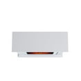 thumbnail image 4 of FESTIVO Cozy 32" Freestanding Electric Fireplace - Grayish-white, 4 of 7