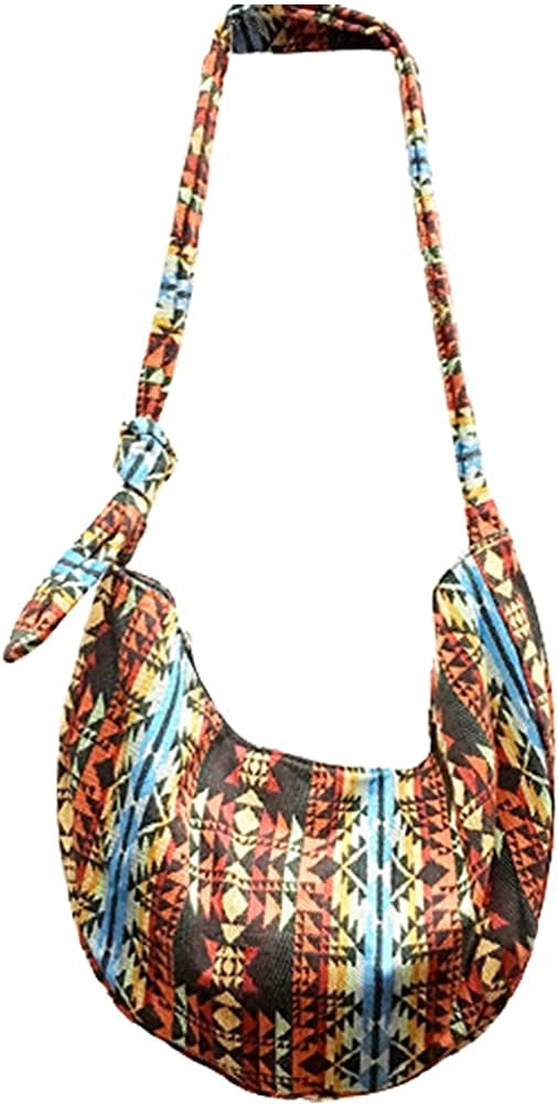 PIKADINGNIS Shoulder Bag for Women Hippie Crossbody Bag Bohemian