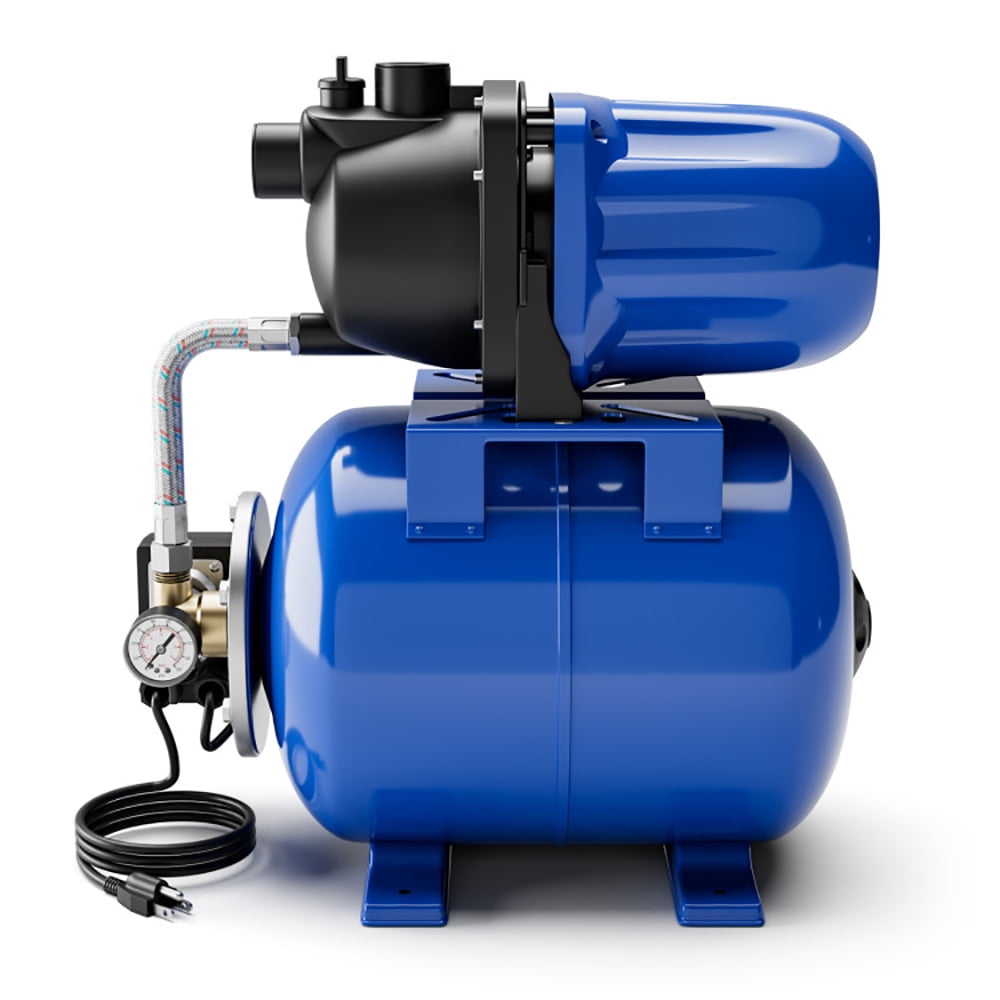 Spaco 1200 W Garden Water Pump Shallow Well Pressurized Irrigation, Outdoor Tools for Garden, Garden Care Tools-Blue