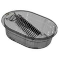 thumbnail image 2 of AKEGAMN Clearance! Basin Integrated With Non Slip Pad PET Wash Board For Hand Washing Clothes Transparent Blue Wash Board Transparent and practical look: Its transparent blue design allows you to wa, 2 of 6