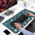 thumbnail image 2 of Long Mouse Pads for Desk,Boxer Dog Pitbull Terriers Dog and Sushi Desk Mats on Top Of Desks, Desk Mouse Pad Extra Large with 3mm Non-Slip Base and Stitched Edge for Gaming,Office,Work,Home 31.5"x15.7", 2 of 6
