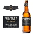 thumbnail image 2 of 100 Sets Blank Beer Bottle Label Stickers, Waterproof and Tear Resistant Beer Labels for Laser and Inkjet Printers, Adhesive Beer Bottle Stickers for Personalizing, 4 Sets Per Sheet, 25 Sheets, White, 2 of 7
