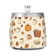thumbnail image 7 of Yayeee Ashtray with Lid for Cigarette Smokeless Stainless Steel Home Ash Holder, Fall Beige Pumpkin, 7 of 7