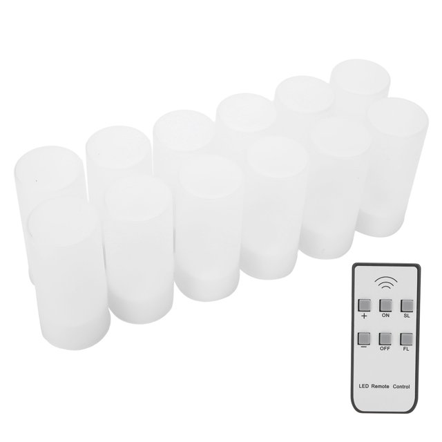 Luces de té LED velas LED realistas plástico ecológico de EE UU 100-240 V para bodas ANGGREK Otros