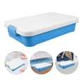 thumbnail image 2 of MOVTOTOP Hemoton Empty Sandbox Sand Tray with Lid 1 Set Portable Small Toy Storage Box for Outdoor Activities Plaything, 2 of 7