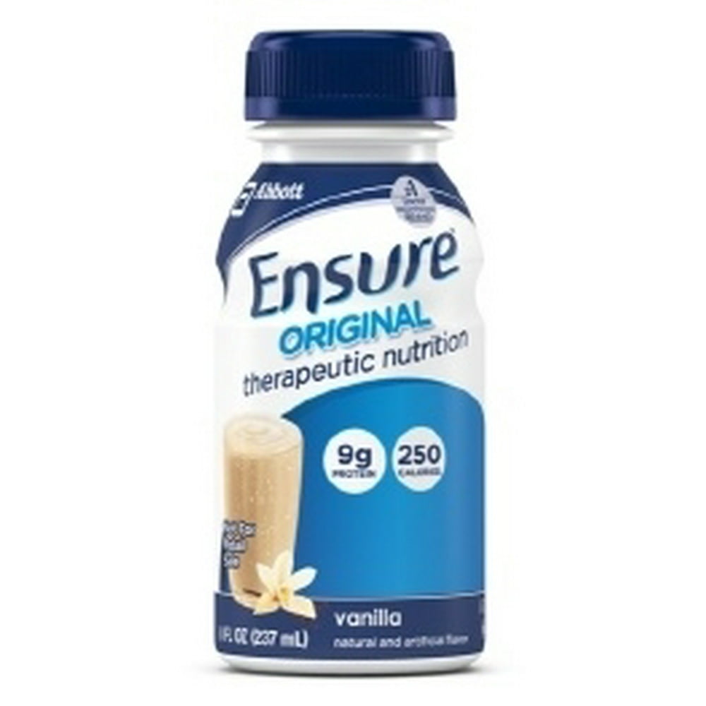 Ensure Original Vanilla, 8 Ounce Bottle, Therapeutic Nutrition, Abbott