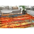 thumbnail image 3 of Masterpiece Rug, Luxury Rugs, Soft Rug, Cool Rugs, Gerhard Richter Masterpiece Rug, Reproduction Rugs, Colorful Rug, Gift For Him Rug, 3.3'x5' - 100x150 cm, 3 of 8