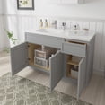 thumbnail image 3 of 45" Freestanding Bathroom Vanity Cabinet without Top in Gray, 3 of 6