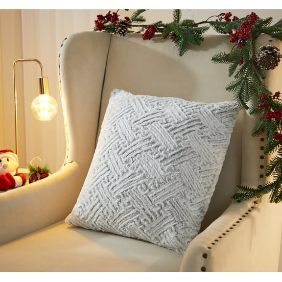 Dearfoams Cardiff Soft Fur Pillow, Multiple Colors Available