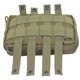 thumbnail image 5 of Riñonera militar para hombres y mujeres, bolsa táctica de combate Molle de gran capacidad, riñonera multiusos, bolso de mano para acampar, senderismo [verde militar], 5 of 5