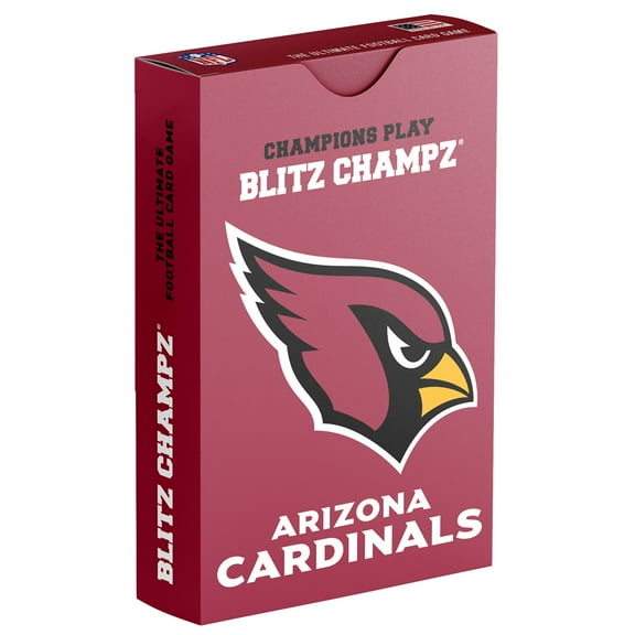 Blitz Champz Arizona Cardinals Card Game, Family Game for Adults & Kids, Easy-To-Learn Party Game