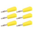 thumbnail image 1 of Banana Plug Banana Connector Banana Clips Speaker Electrical Plug 20pcs Banana Plug 4mm/0.16in Low Transmission Signal Loss Stable Current Compact Convenient Electrical Connector, 1 of 8