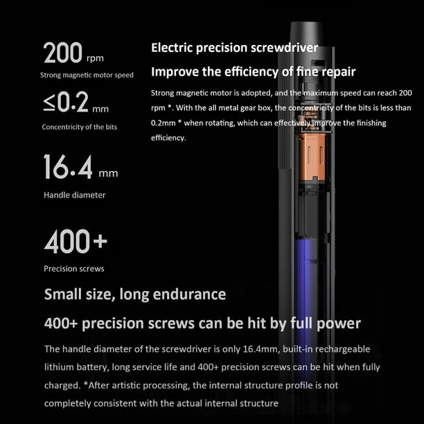 Original Xiaomi Mijia Electric Screwdriver 24 in 1 Precision