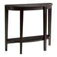 thumbnail image 6 of Furniture of America Loun 1-Shelf Wood Brown Console Table, 6 of 11