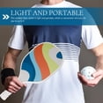 thumbnail image 3 of HEALEEP Pickleball Trainer Paddle Assorted Color Wood Paddle for Players 1Pcs, 3 of 8