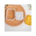 thumbnail image 2 of Cute Cartoon Bear Cookie Cutters Set Charming Bear Cookie Cutter Shapes Food Safe Silicone Molds for Baking Enthusiasts, 2 of 11