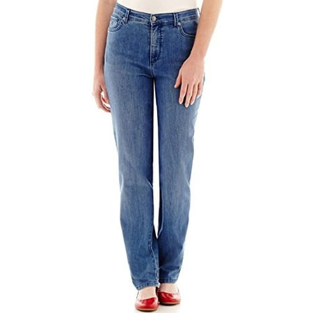 Gloria Vanderbilt Amanda Stretch Denim Sparrow Wash Jeans Plus Sizes ...