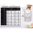 thumbnail image 7 of Women's Sequin Square Neck Tank Top with Sleeveless Design and Cropped Fit - Medium, Blue, 7 of 7