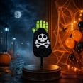 thumbnail image 4 of Cififendec Halloween Handheld Candy Grab Bag, 15.35"×5.51", Pumpkin Print Goodie Pouch for Neighborhood Parade Yard Sidewalk Spooky Season Accent, 4 of 5